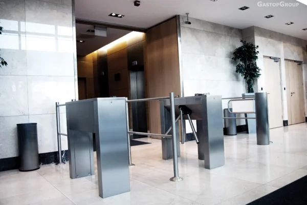 ia-waist-high-turnstiles-lobby-overview ia-waist-high-turnstiles-lobby-overview